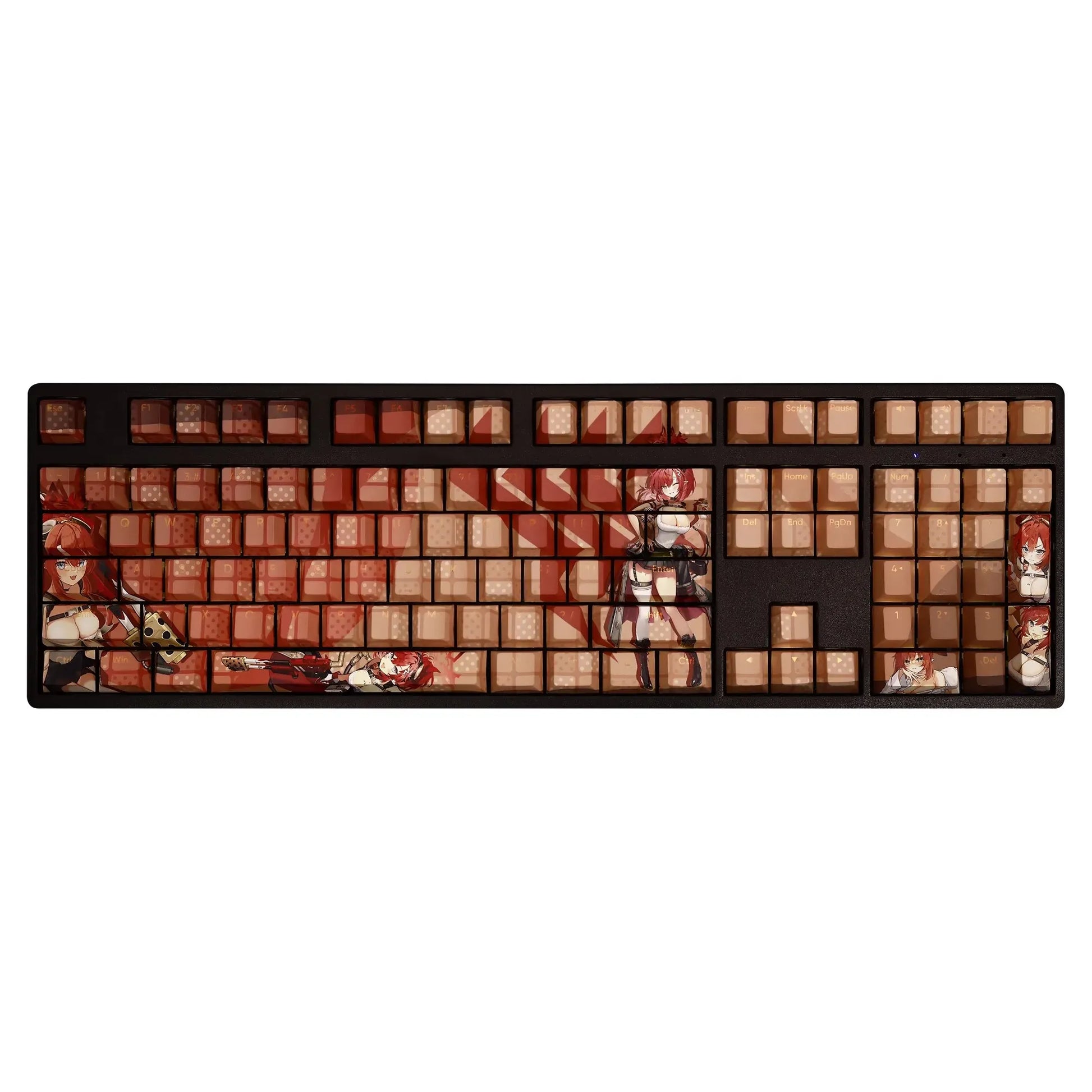My Anime Keycaps Complete Set Blue Archive: Shimokura Megu Backlit Keycap Set