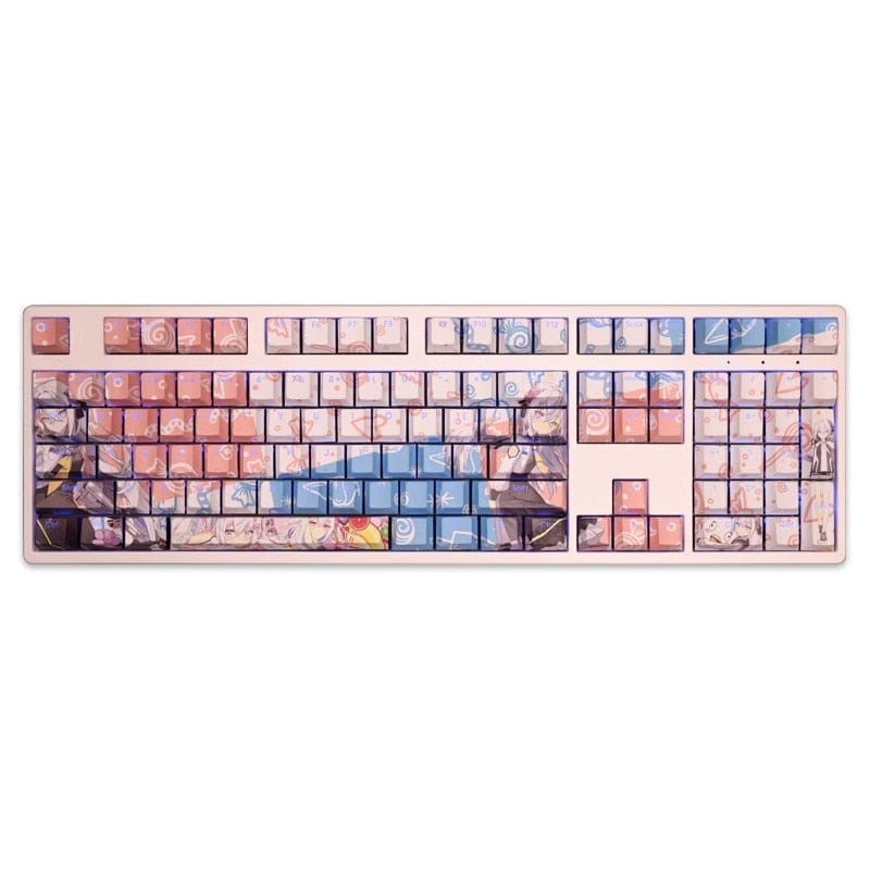 My Anime Keycaps Complete Set Blue Archive: Shirasu Azusa Backlit Keycap Set