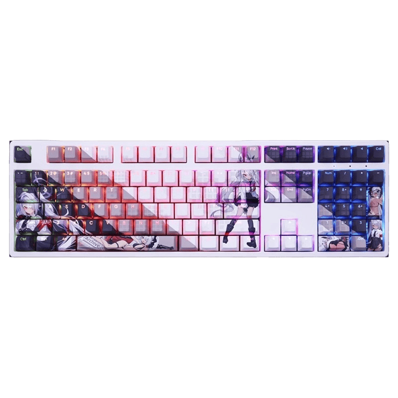 My Anime Keycaps Complete Set Blue Archive: Shiromi Iori Backlit Keycap Set