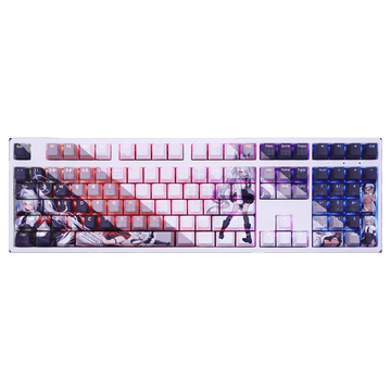 My Anime Keycaps Complete Set Blue Archive: Shiromi Iori Backlit Keycap Set