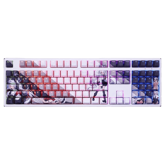 My Anime Keycaps Complete Set Blue Archive: Shiromi Iori Backlit Keycap Set
