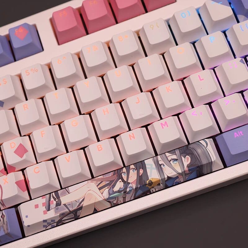 My Anime Keycaps Complete Set Blue Archive: Tendou Alice Backlit Keycap Set