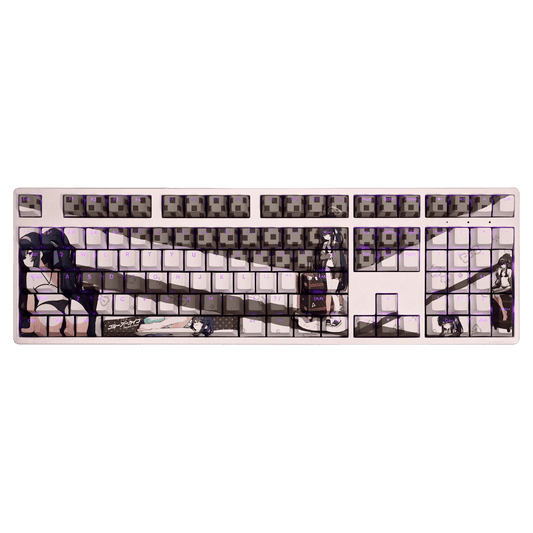 My Anime Keycaps Complete Set Blue Archive: Ui Backlit Keycap Set