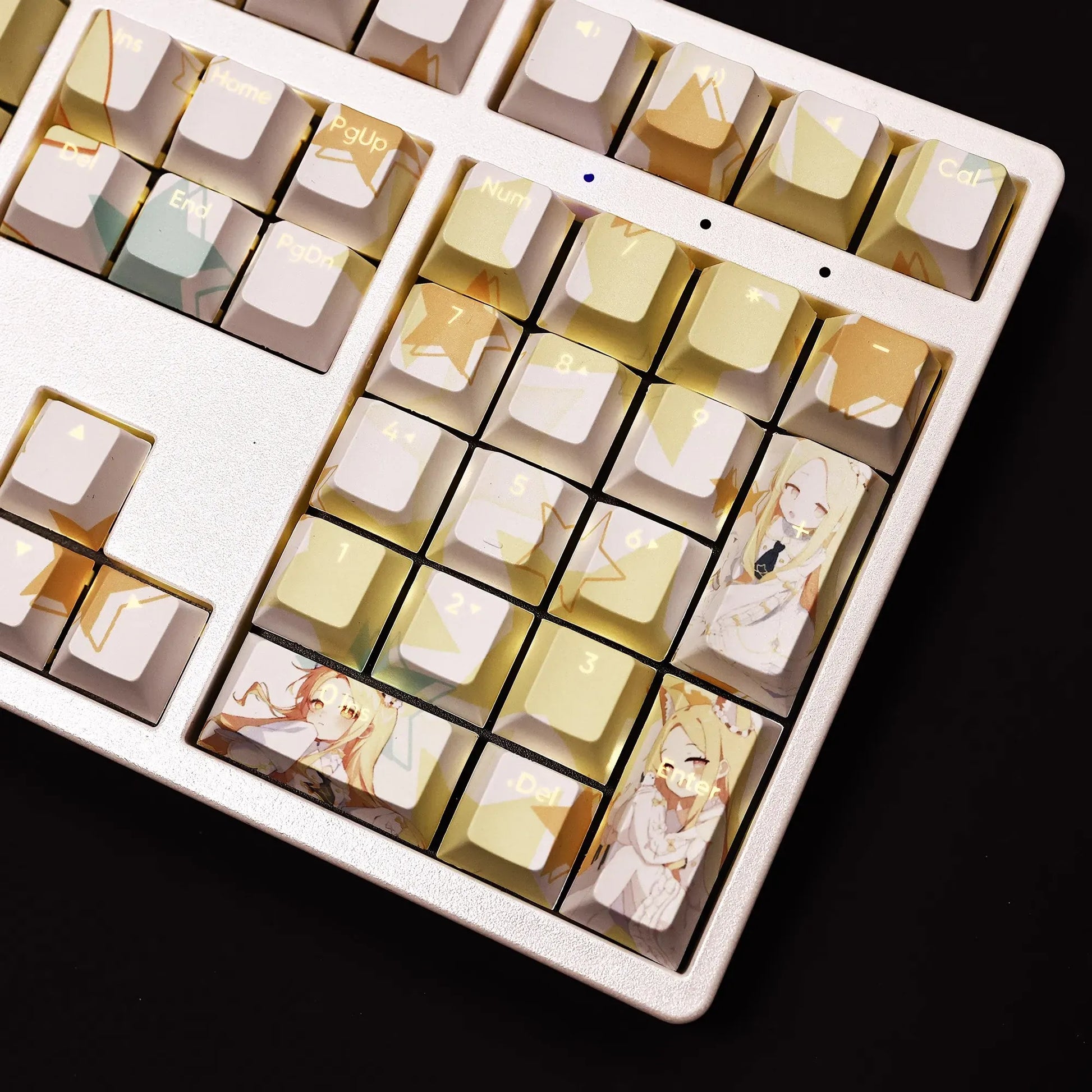My Anime Keycaps Complete Set Blue Archive: Yurizono Seia Backlit Keycap Set