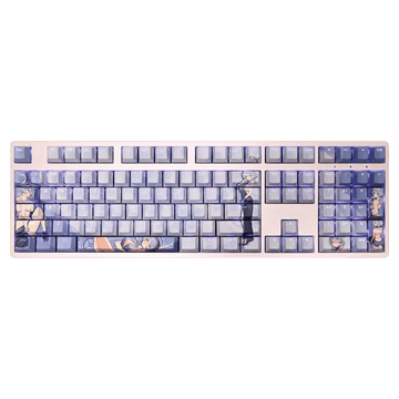 My Anime Keycaps Complete Set Blue Archive: Yuyuzuki Ako Backlit Keycap Set