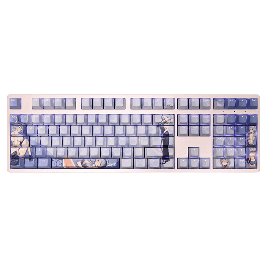 My Anime Keycaps Complete Set Blue Archive: Yuyuzuki Ako Backlit Keycap Set