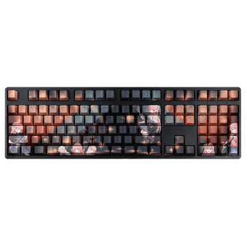 My Anime Keycaps Complete Set Bocchi The Rock!: Hitori Goto Orange Backlit Keycap Set