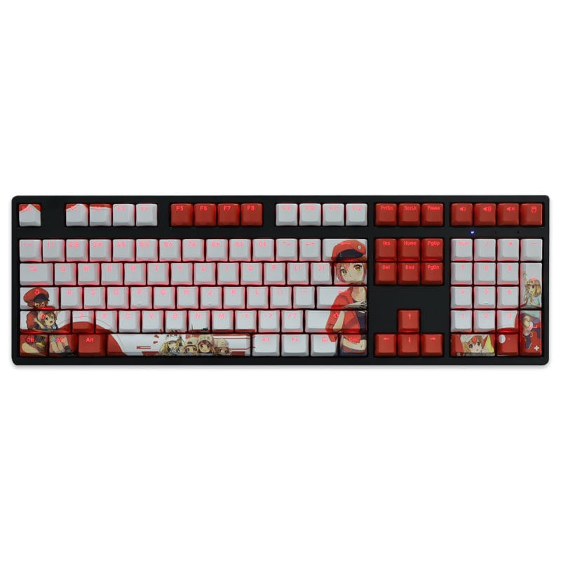 My Anime Keycaps Complete Set Cells at Work!: Backlit Keycap Set
