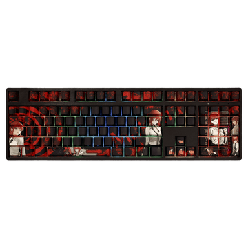 My Anime Keycaps Complete Set Chainsaw Man: Makima Black Backlit Keycap Set