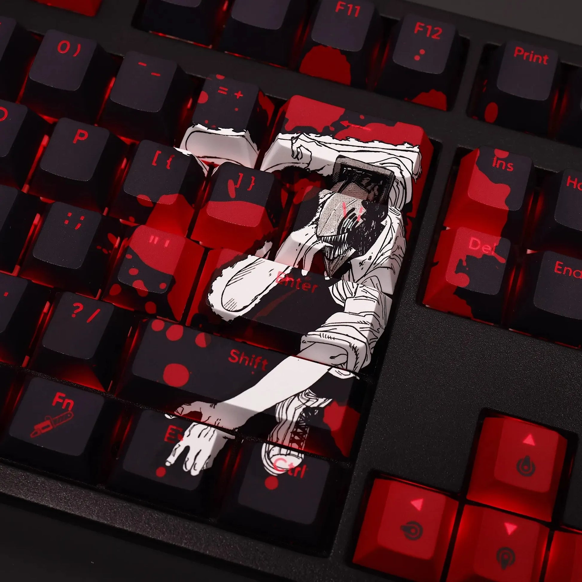 My Anime Keycaps Complete Set Chainsaw Man: Makima Keycap Set