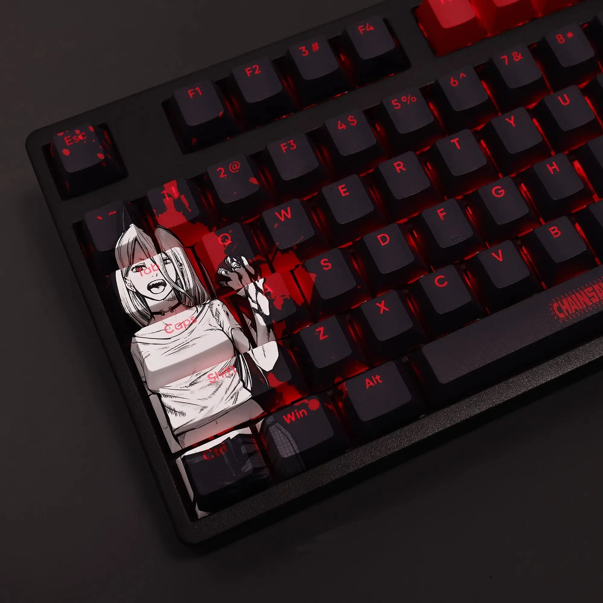 My Anime Keycaps Complete Set Chainsaw Man: Makima Keycap Set