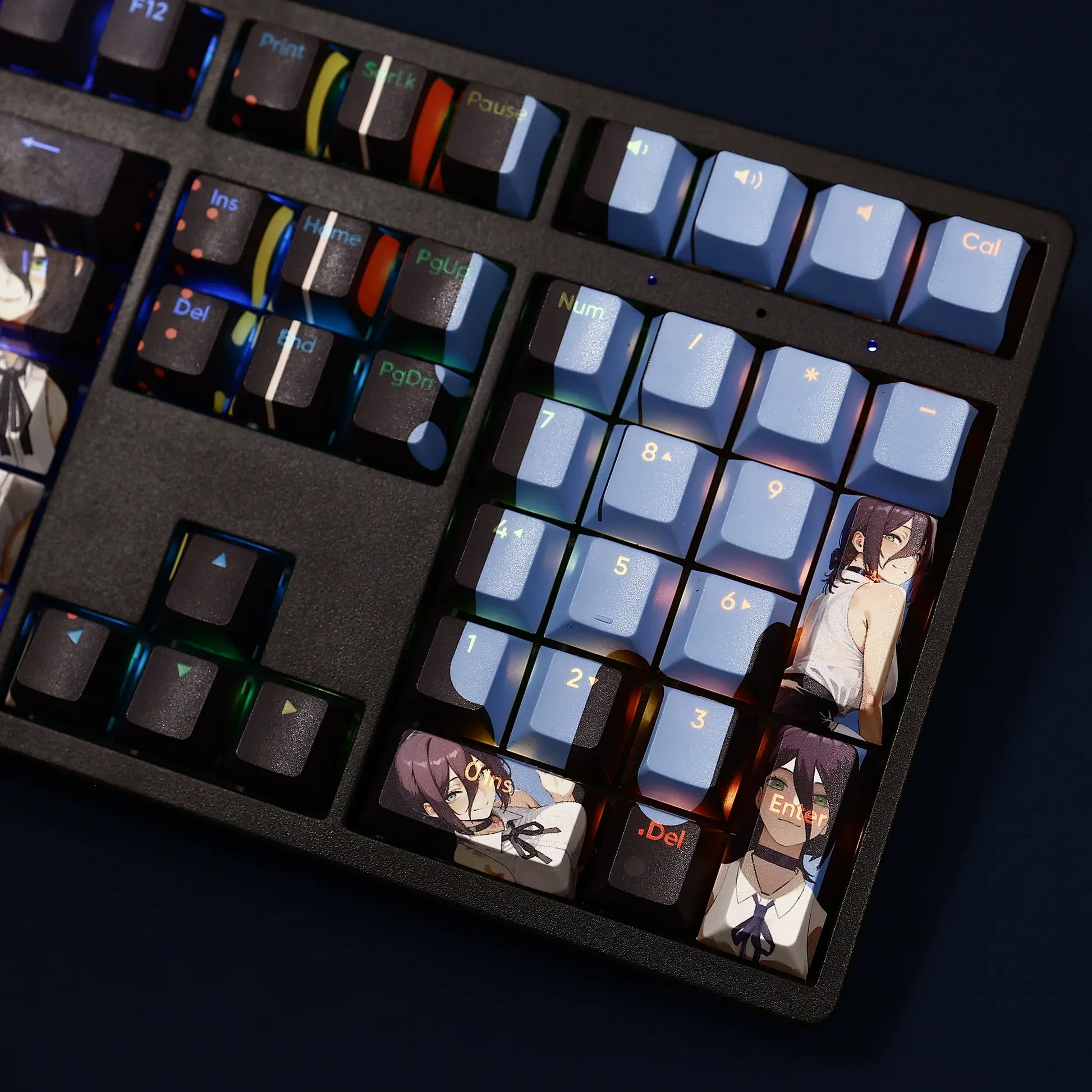 My Anime Keycaps Complete Set Chainsaw Man: Reze Backlit Keycap Set