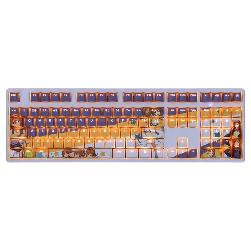 My Anime Keycaps Complete Set Chunibyo: Shinka Nibutani Backlit Keycap Set