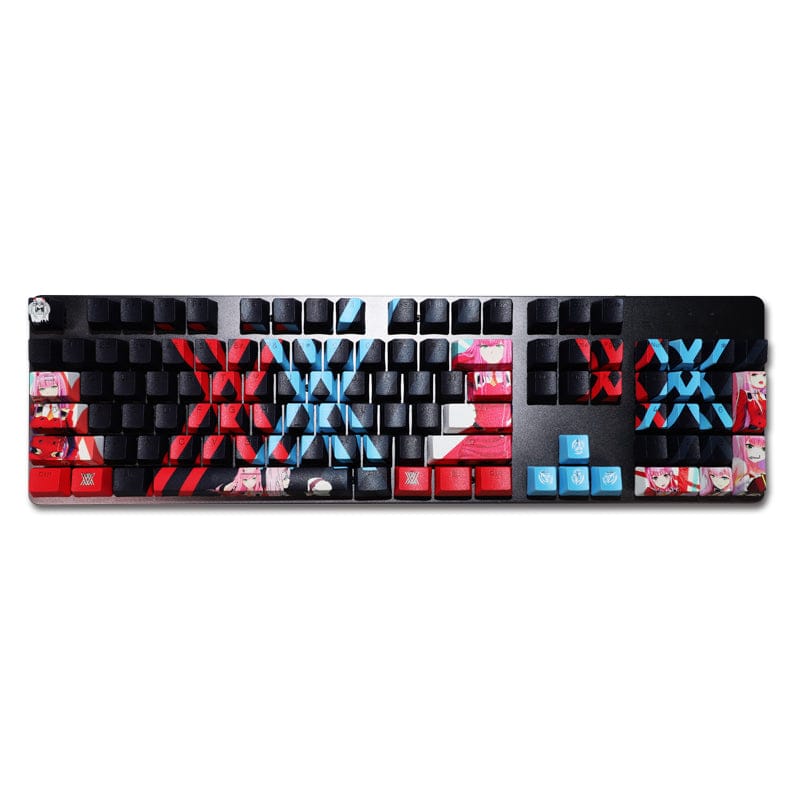 My Anime Keycaps Complete Set DARLING in the FRANXX: Zero Two Backlit Keycap Set
