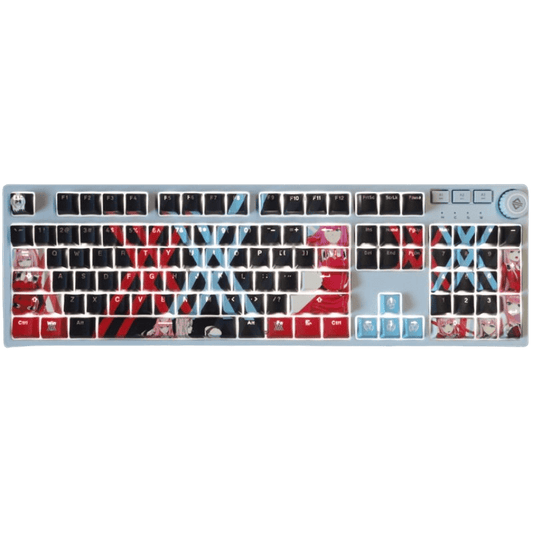 My Anime Keycaps Complete Set DARLING in the FRANXX: Zero Two Backlit Keycap Set