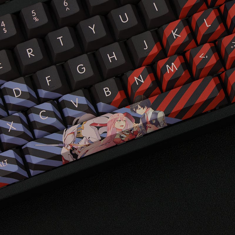 Zero Two (DARLING in the FRANXX) Keycap Set