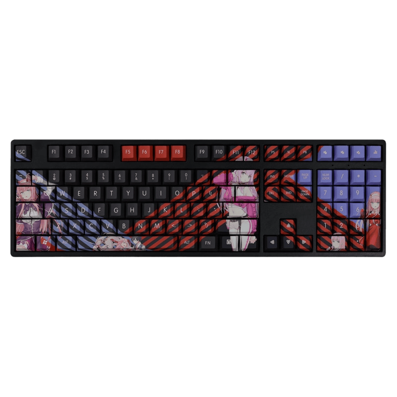 My Anime Keycaps Complete Set DARLING in the FRANXX: Zero Two Keycap Set