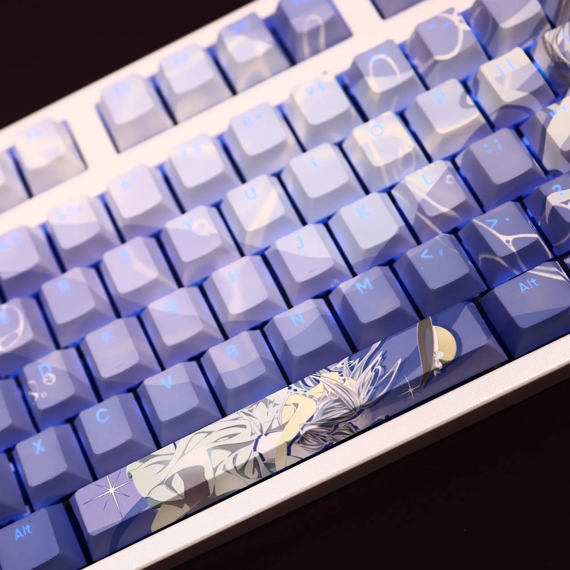 My Anime Keycaps Complete Set Date A Live: Takamiya Mio Backlit Keycap Set