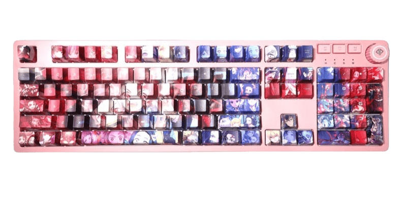 Demon Slayer Keycap Set
