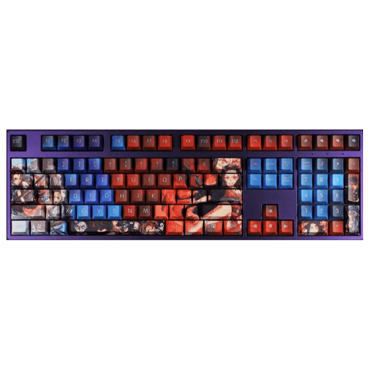 My Anime Keycaps Complete Set Demon Slayer: Nezuko Kamado And Tanjiro Kamado Keycap Set