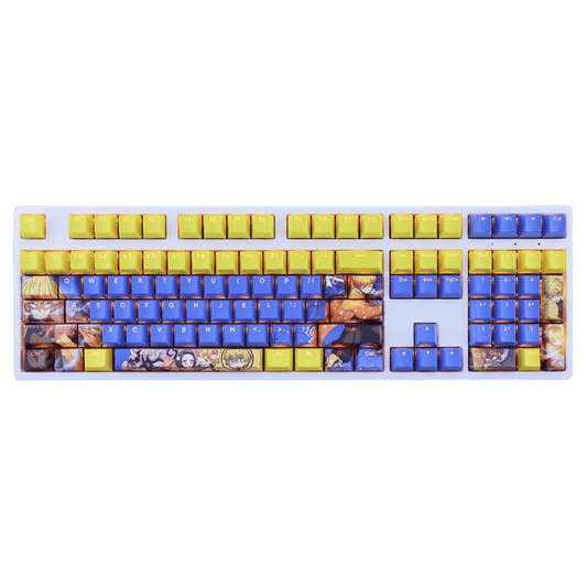 My Anime Keycaps Complete Set Demon Slayer: Zenitsu Agatsuma Backlit Keycap Set