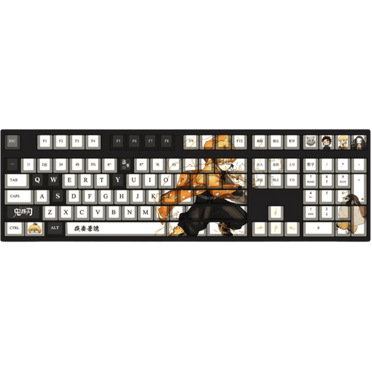 My Anime Keycaps Complete Set Demon Slayer: Zenitsu Agatsuma Keycap Set