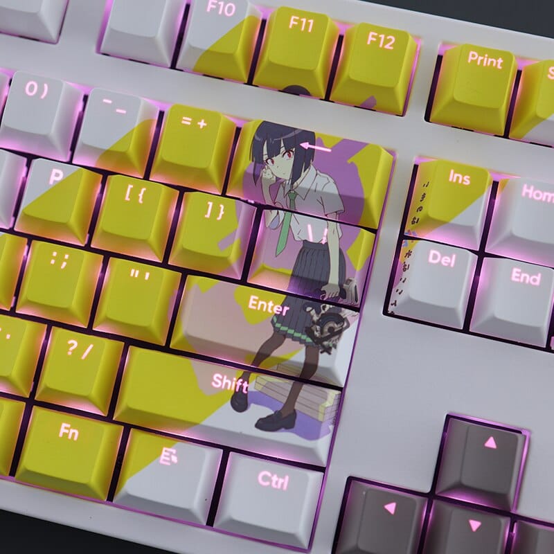 My Anime Keycaps Complete Set Do It Yourself!!: Backlit Keycap Set