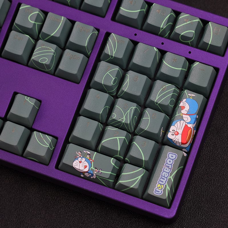 My Anime Keycaps Complete Set Doraemon: Backlit Keycap Set