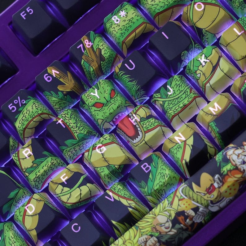 My Anime Keycaps Complete Set Dragon Ball: Backlit Keycap Set