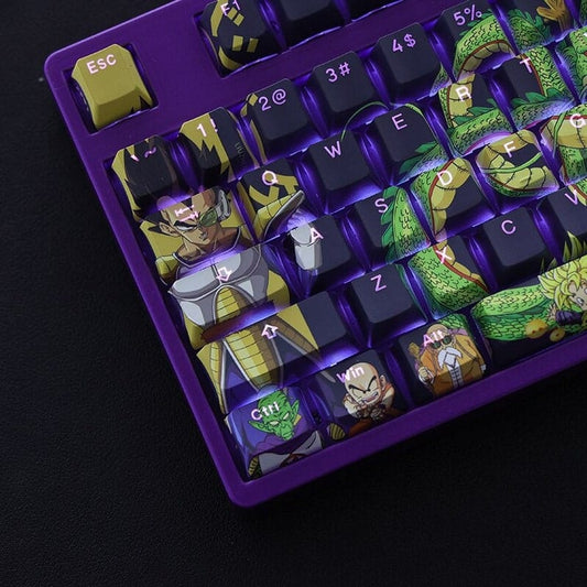My Anime Keycaps Complete Set Dragon Ball: Backlit Keycap Set