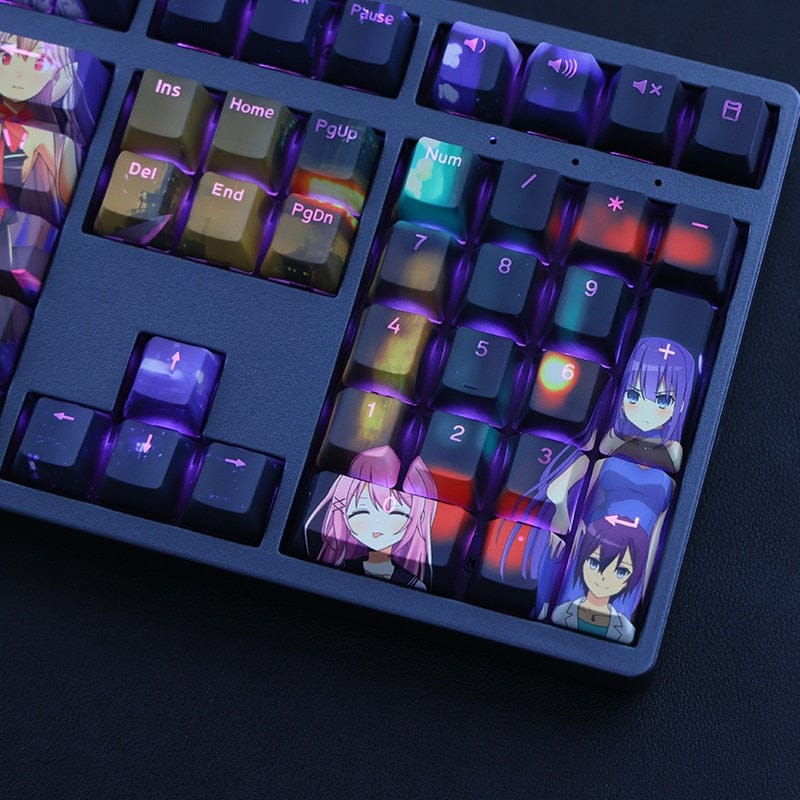 My Anime Keycaps Complete Set Engage Kiss: Keycap Set