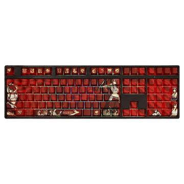 My Anime Keycaps Complete Set Fairy Tail: Erza Scarlet Backlit Keycap Set