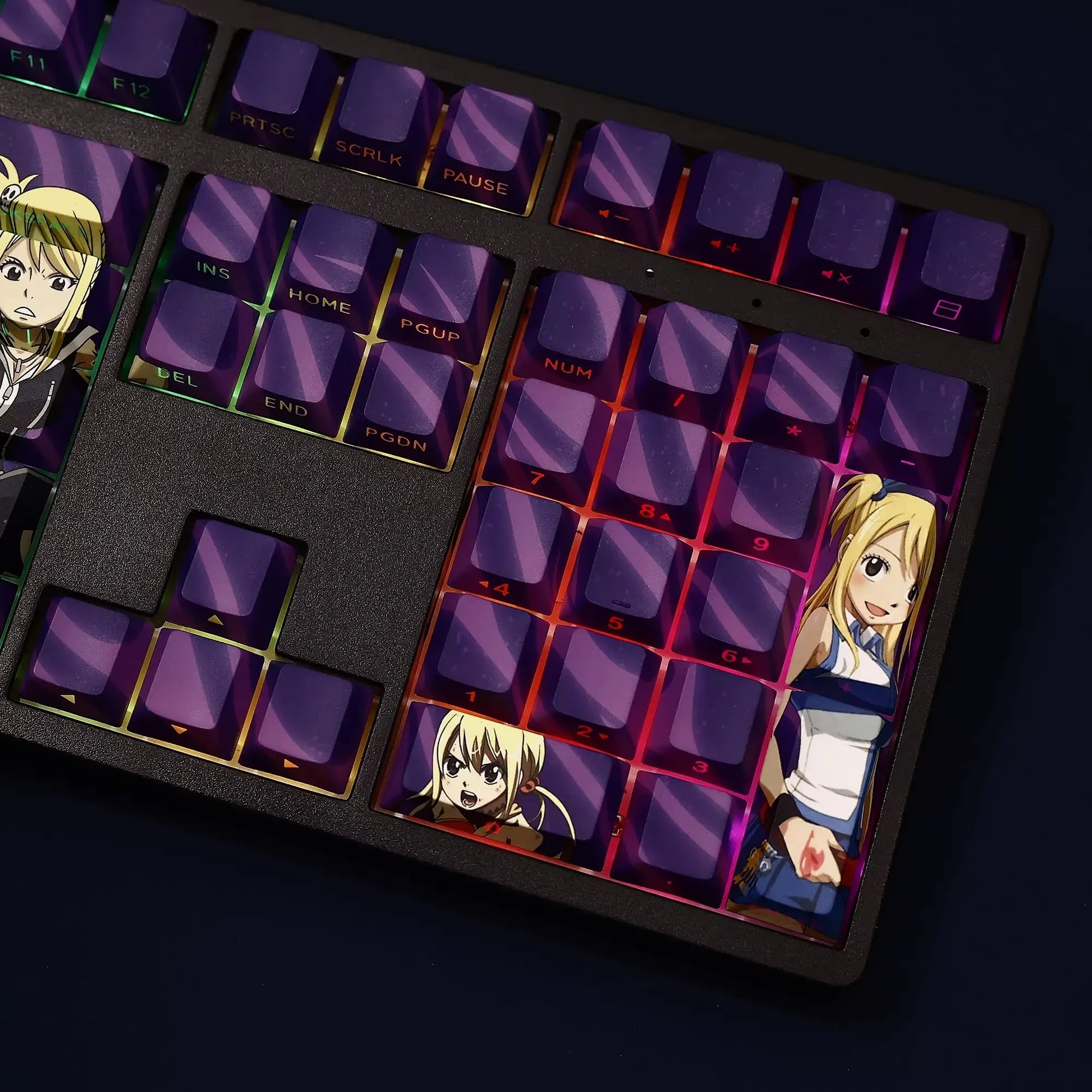 My Anime Keycaps Complete Set Fairy Tail: Lucy Heartfilia Backlit Keycap Set