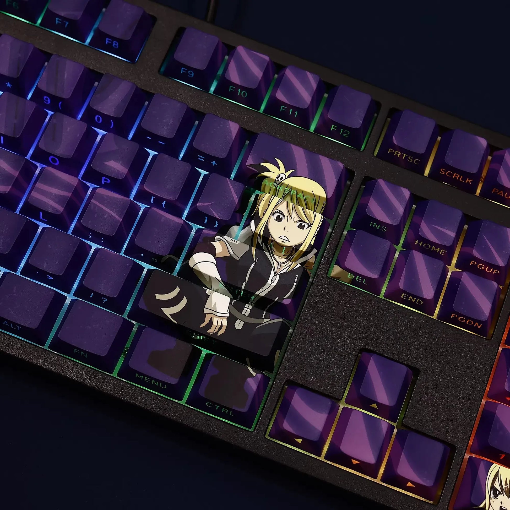 My Anime Keycaps Complete Set Fairy Tail: Lucy Heartfilia Backlit Keycap Set