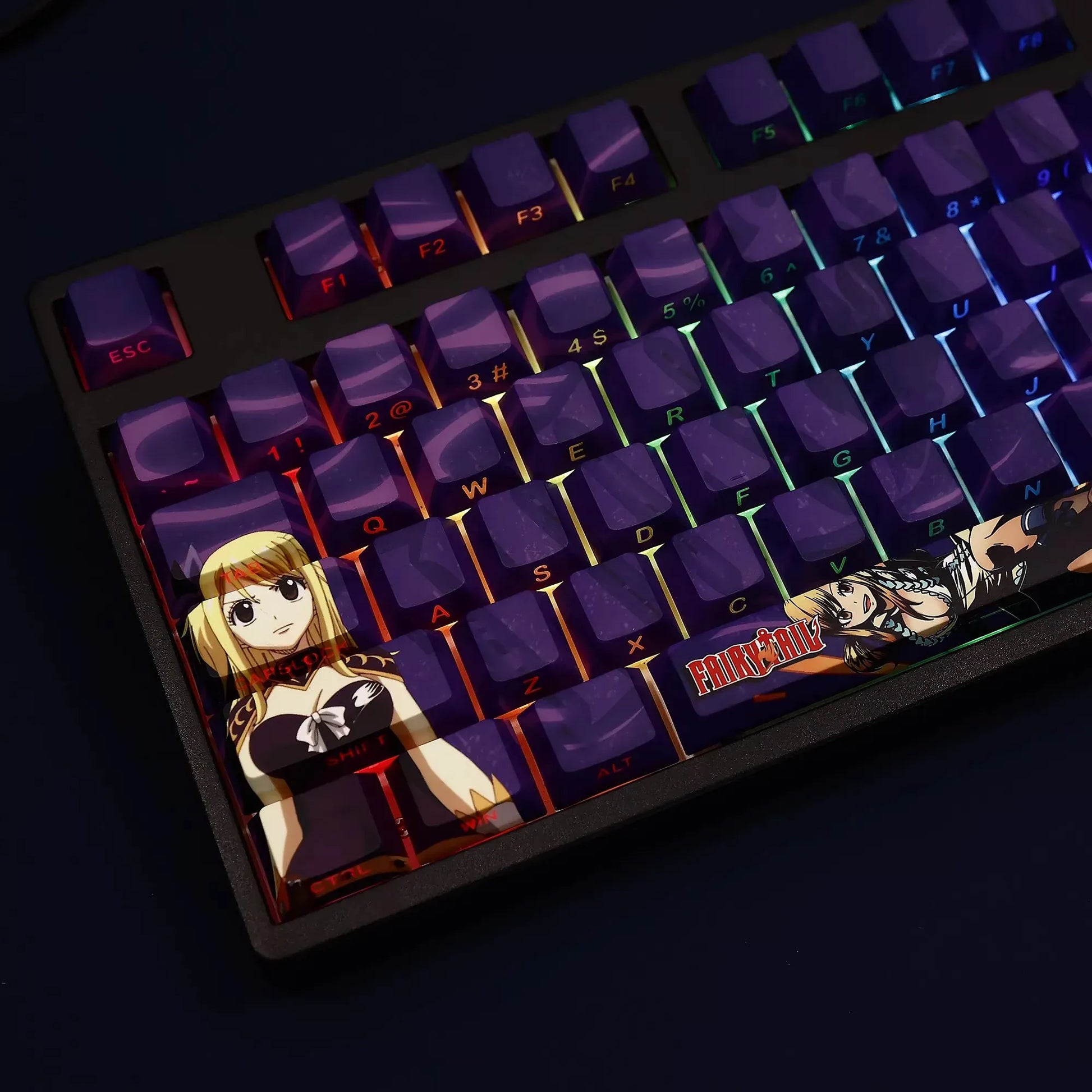 My Anime Keycaps Complete Set Fairy Tail: Lucy Heartfilia Backlit Keycap Set