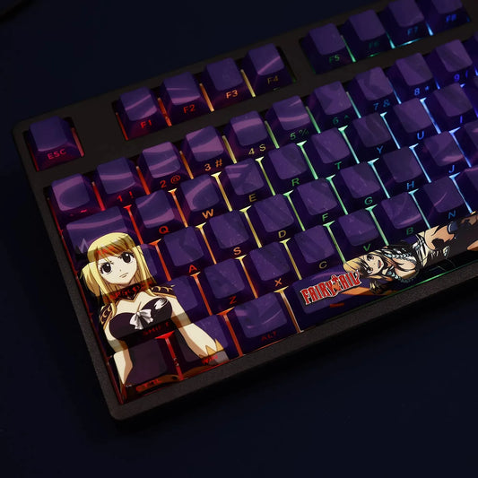 My Anime Keycaps Complete Set Fairy Tail: Lucy Heartfilia Backlit Keycap Set