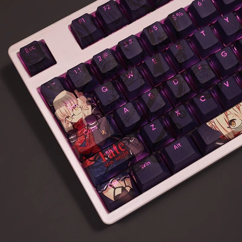 My Anime Keycaps Complete Set Fate: Mysterious Heroine X Backlit Keycap Set