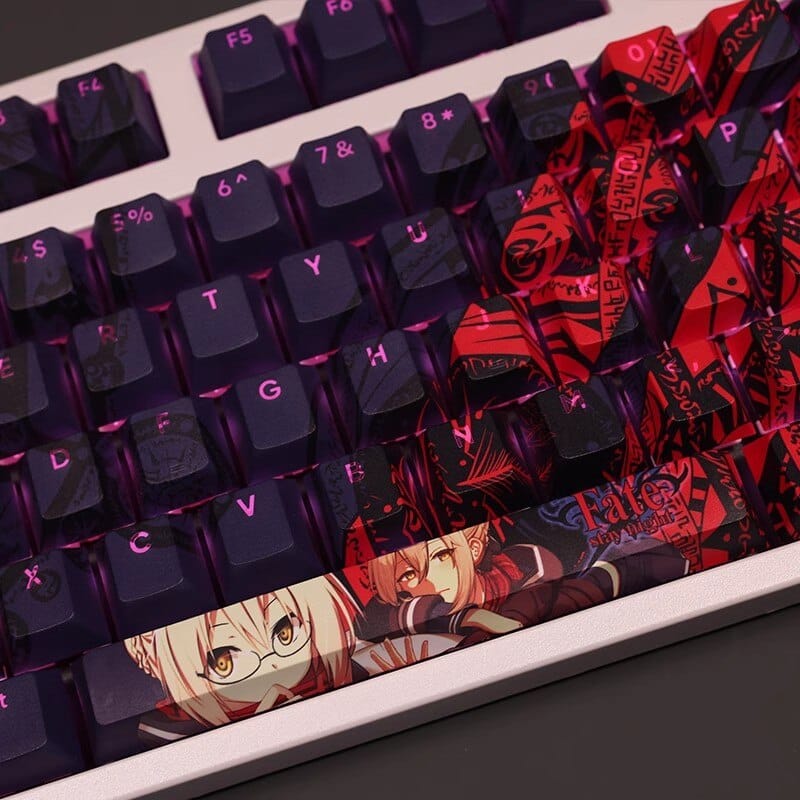 My Anime Keycaps Complete Set Fate: Mysterious Heroine X Backlit Keycap Set