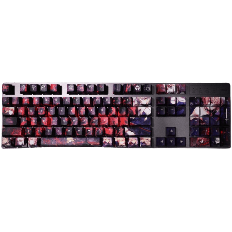 My Anime Keycaps Complete Set Fate: Saber Keycap Set