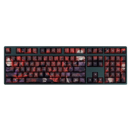 My Anime Keycaps Complete Set Fate: Saber Red Keycap Set