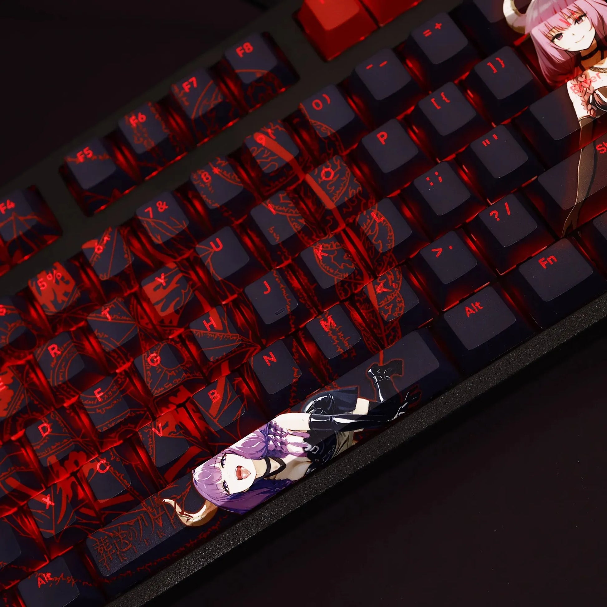 My Anime Keycaps Complete Set Frieren Beyond Journey's End: Aura Backlit Keycap Set