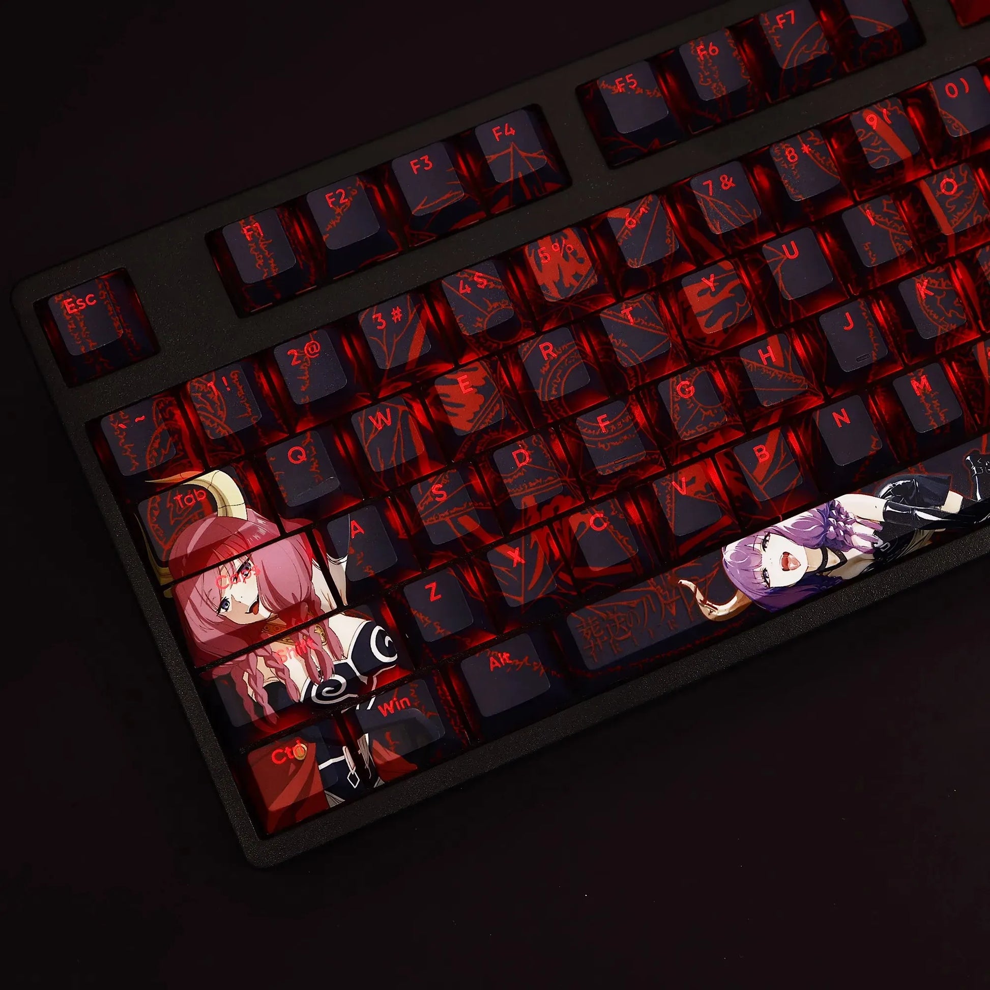 My Anime Keycaps Complete Set Frieren Beyond Journey's End: Aura Backlit Keycap Set