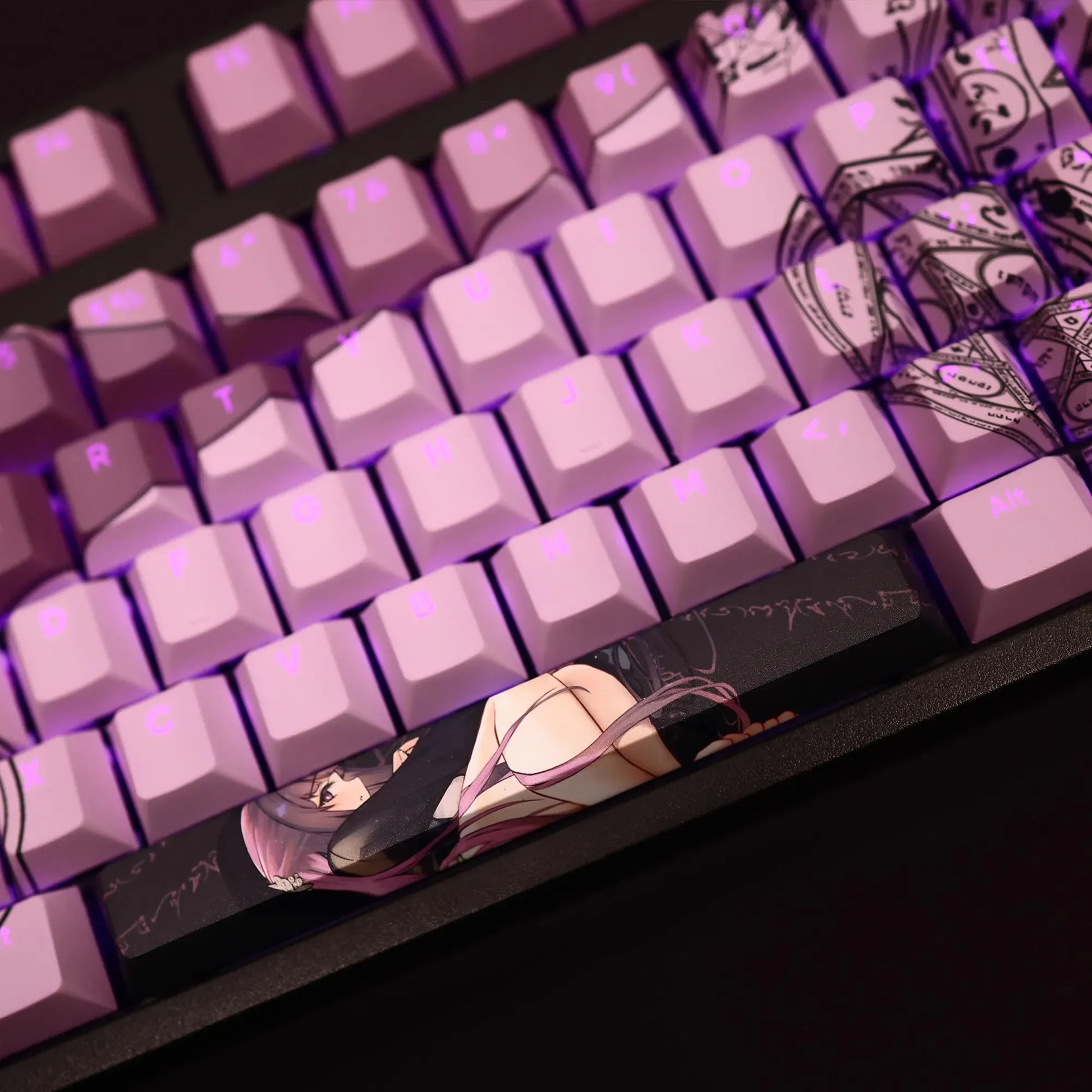 My Anime Keycaps Complete Set Frieren Beyond Journey's End: Fern Backlit Keycap Set