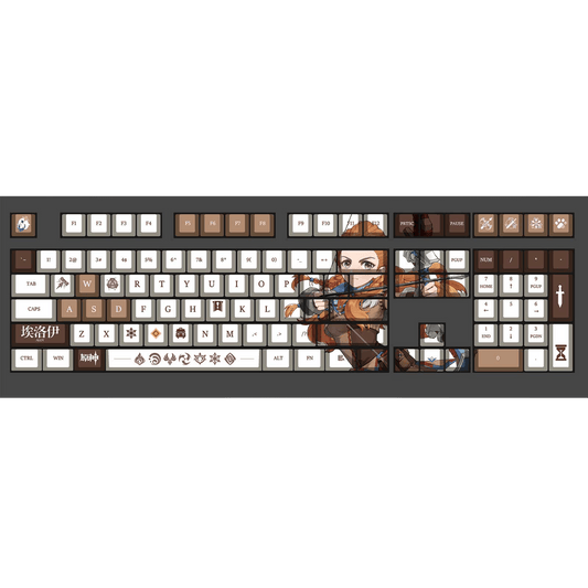 My Anime Keycaps Complete Set Genshin Impact: Aloy OEM Keycap Set