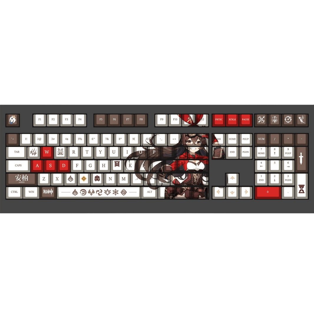 Amber (Genshin Impact) OEM Keycap Set