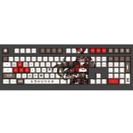My Anime Keycaps Complete Set Genshin Impact: Amber OEM Keycap Set