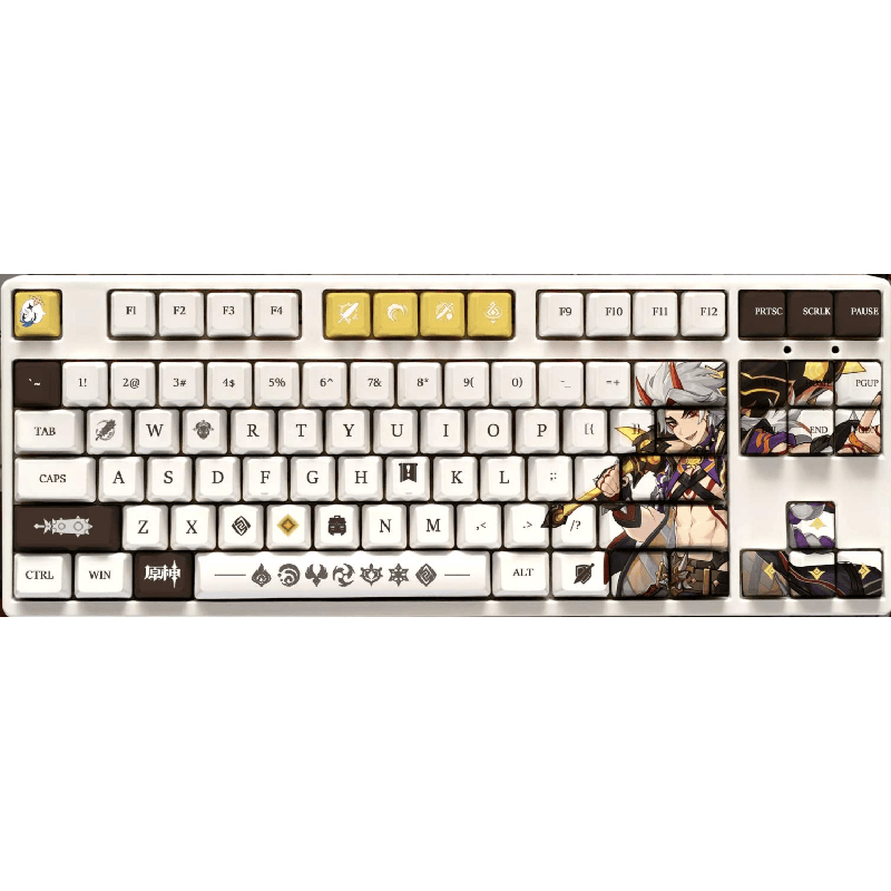My Anime Keycaps Complete Set Genshin Impact: Arataki Itto OEM Keycap Set