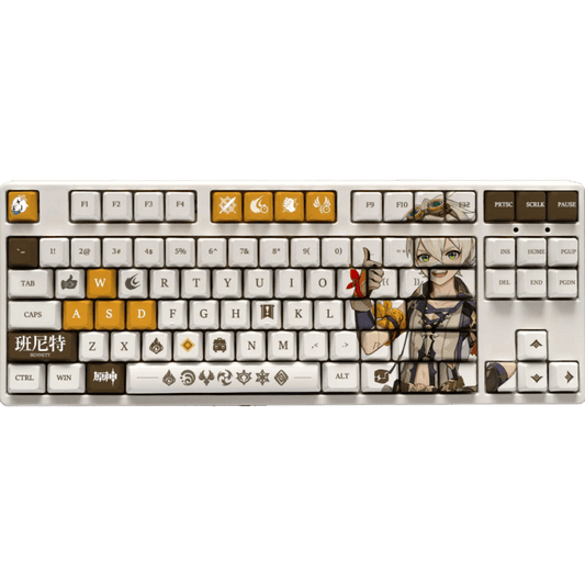 My Anime Keycaps Complete Set Genshin Impact: Bennett OEM Keycap Set