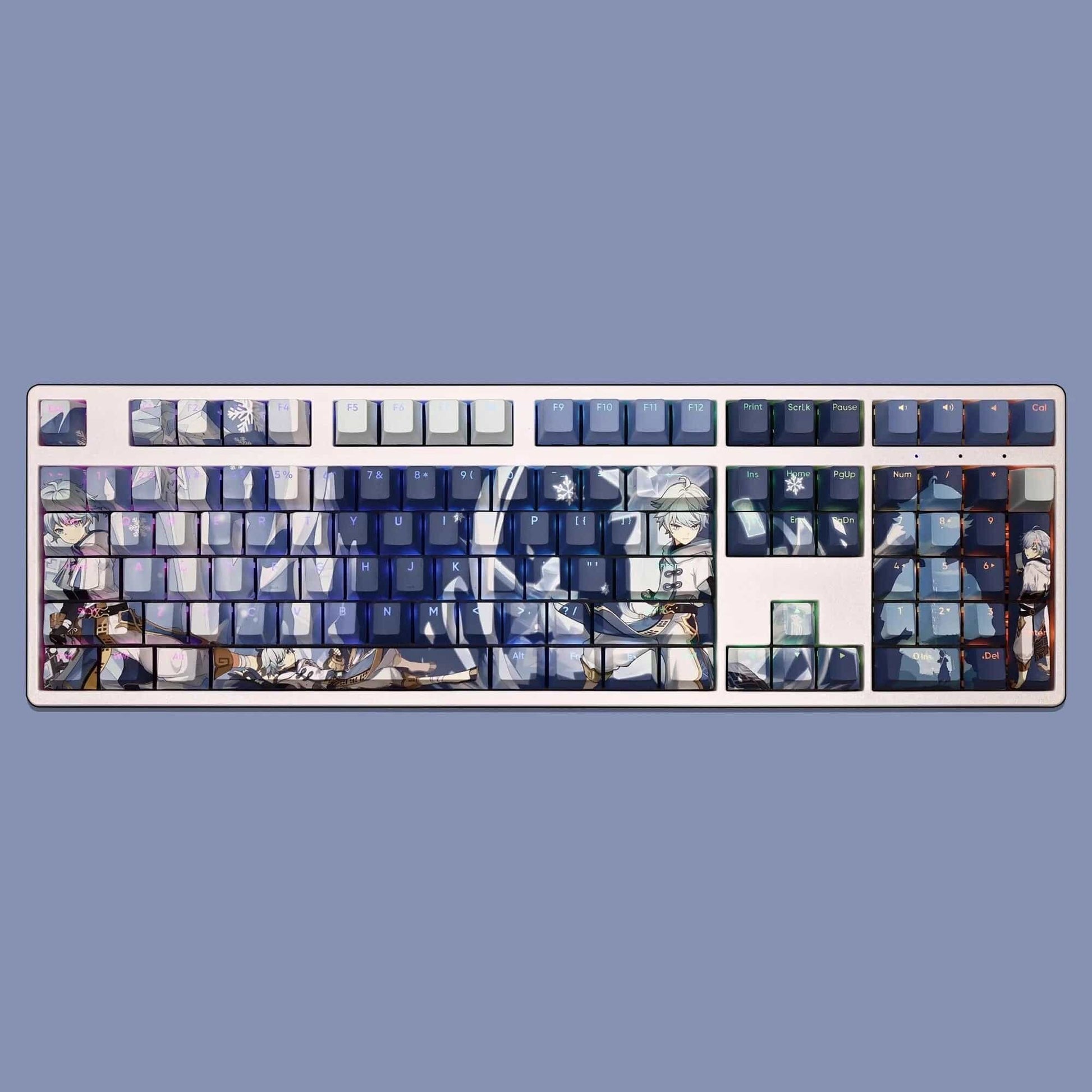 My Anime Keycaps Complete Set Genshin Impact: Chongyun Backlit Keycap Set