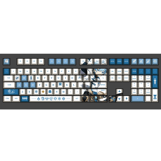 My Anime Keycaps Complete Set Genshin Impact: Chongyun OEM Keycap Set